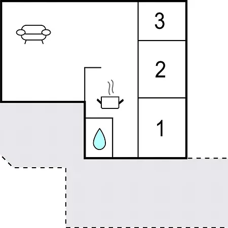 Сasa de vacaciones Stunning In With Wifi Oksbøl